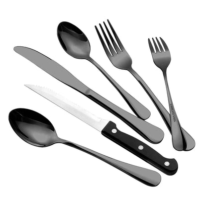 48-Piece: Stainless Steel Silverware Cutlery Set DailySale