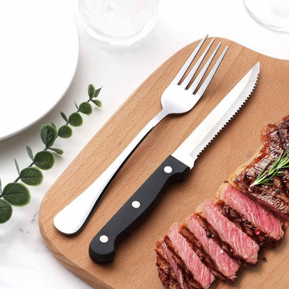 48-Piece: Stainless Steel Silverware Cutlery Set DailySale