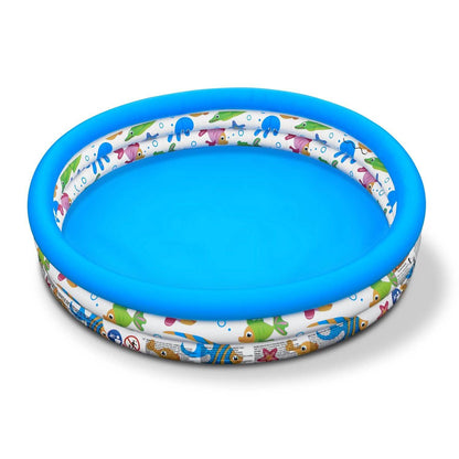 48 x 10 Inflatable Swimming Pool with 3 Velvets Water Drain Plug DailySale