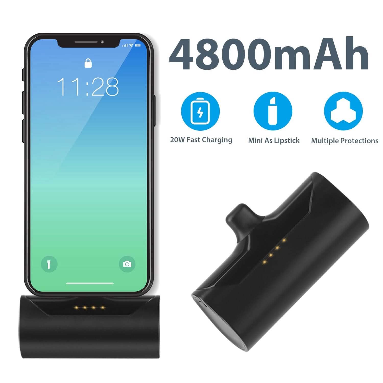 4800 mAh Mini Portable Power Bank DailySale