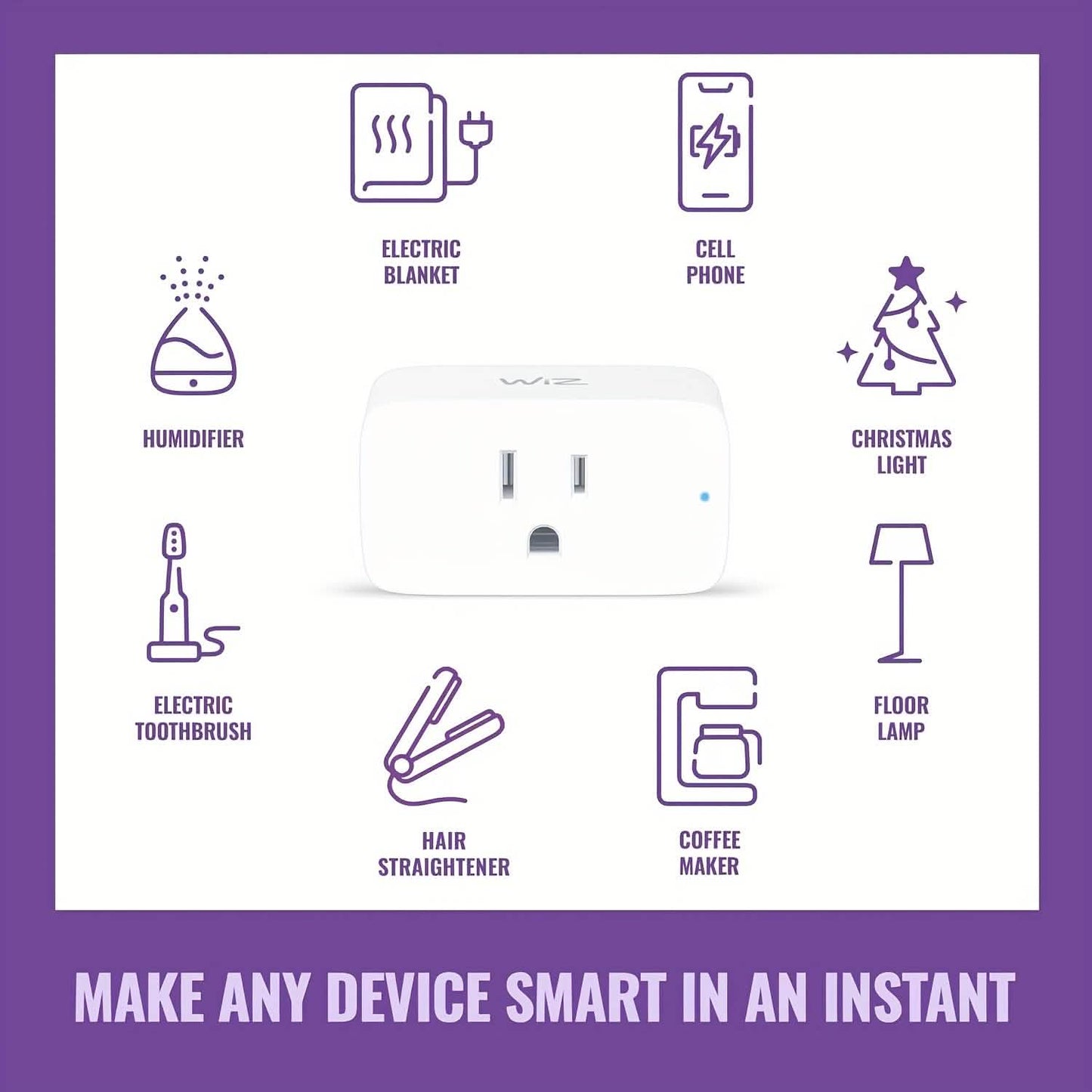 2-Pack: WiFi Smart Plug – 15A, Timer & App Control, Works with Alexa & Google Home DailySale