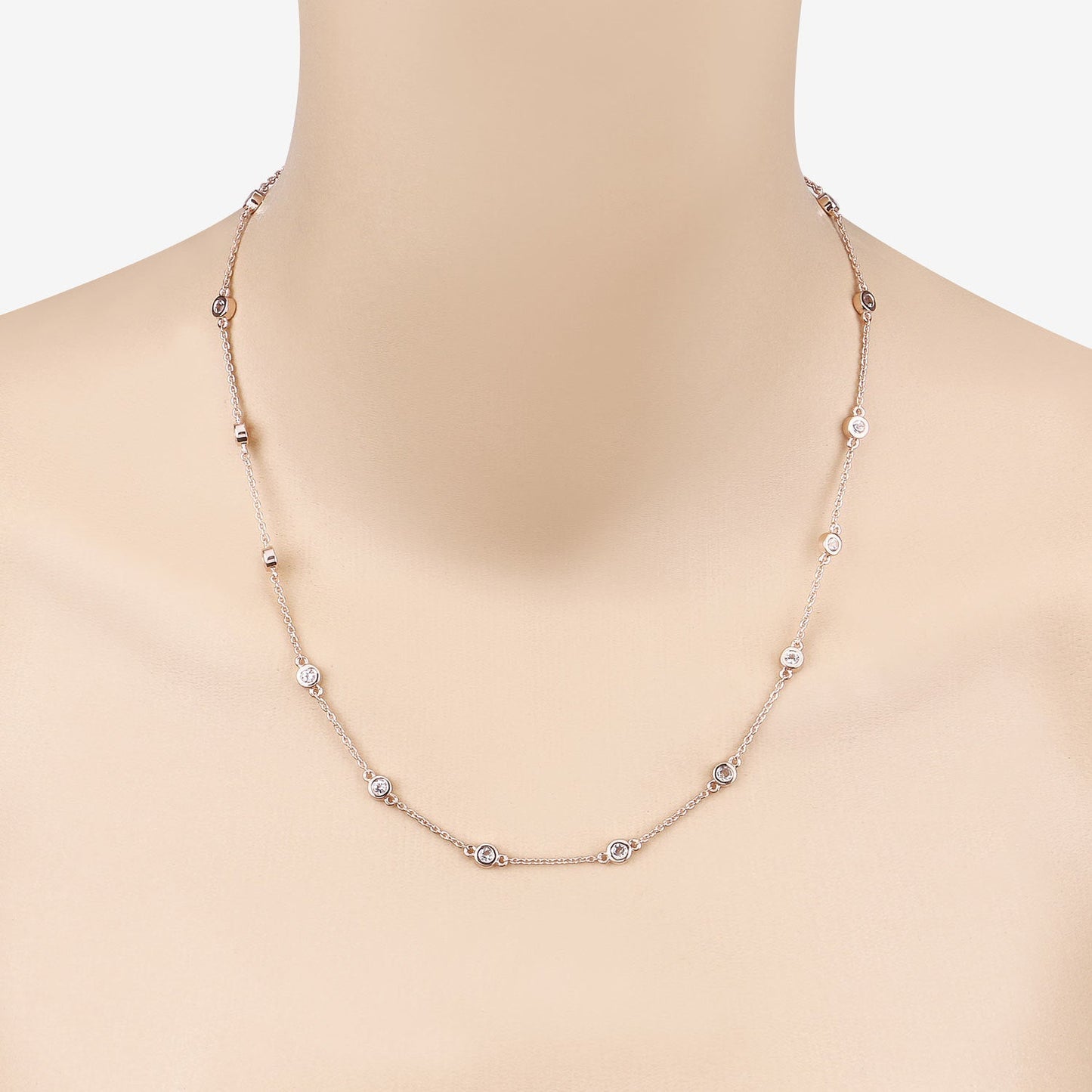 1.62 Carat Genuine Morganite .925 Sterling Silver Necklace Bids.com