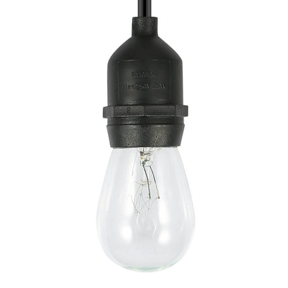 48ft Outdoor String Light Waterproof Patio String Lights Bulbs DailySale