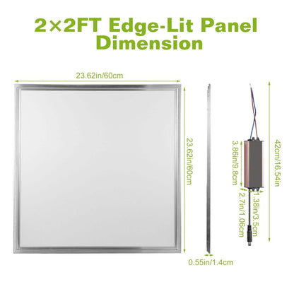 48W 2×2FT LED Panel Light 3200LM DailySale