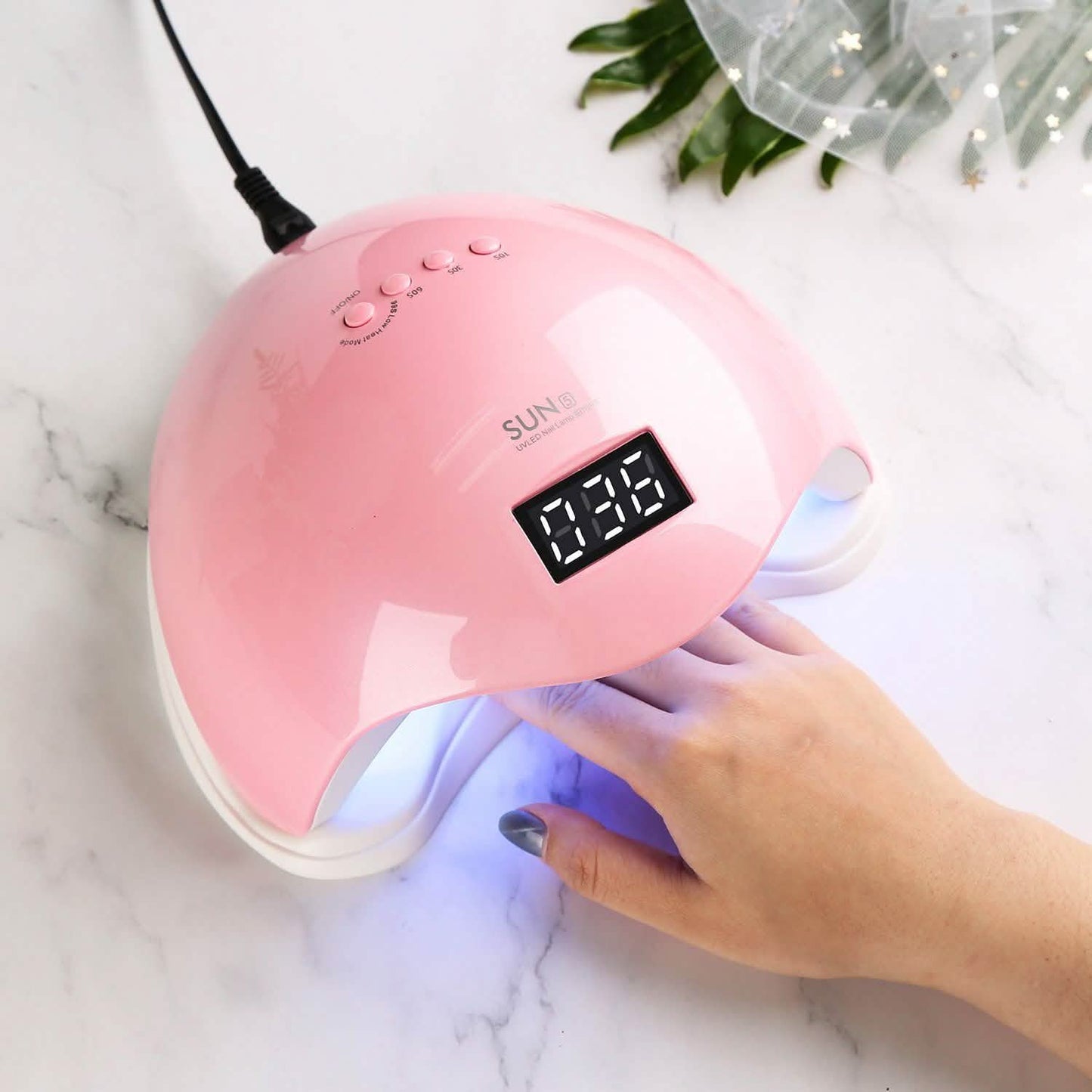 48W UV LED Gel Nail Lamp with 4 Timer DailySale