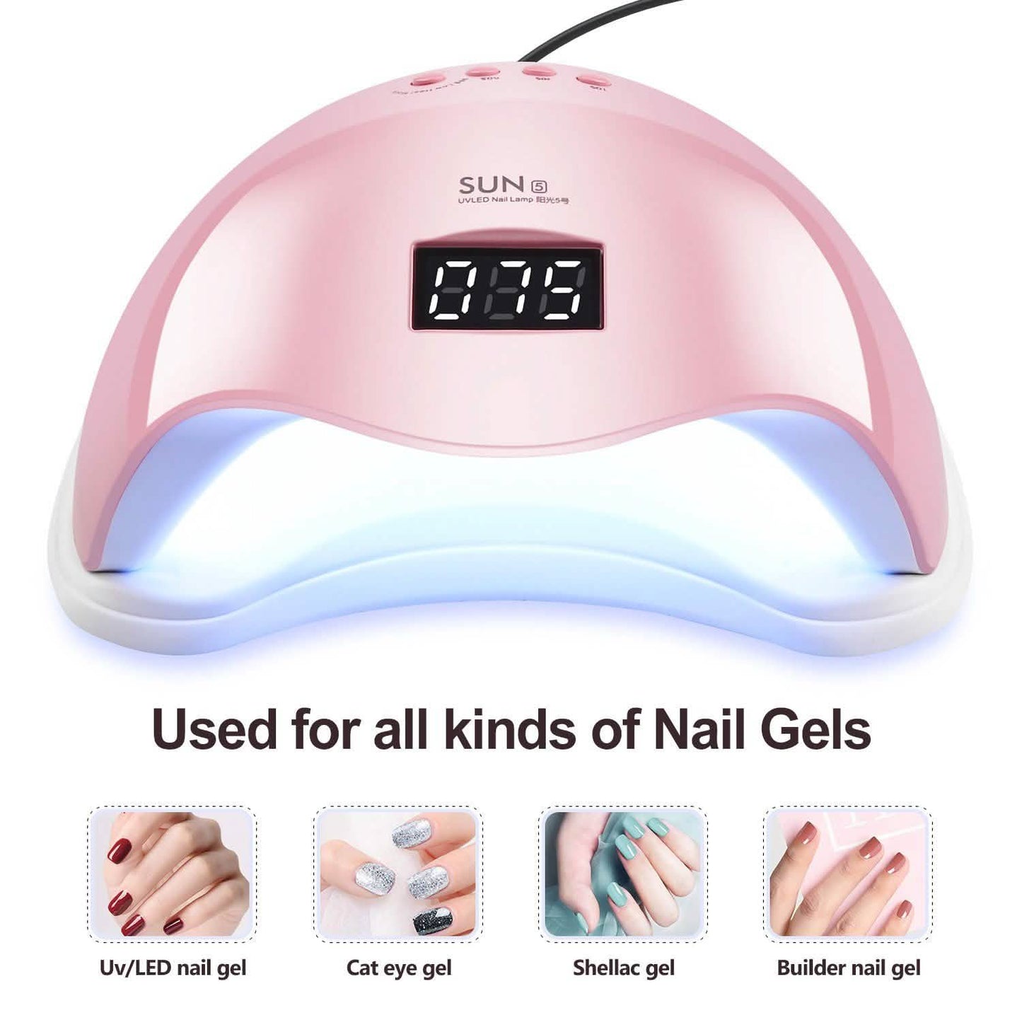 48W UV LED Gel Nail Lamp with 4 Timer DailySale