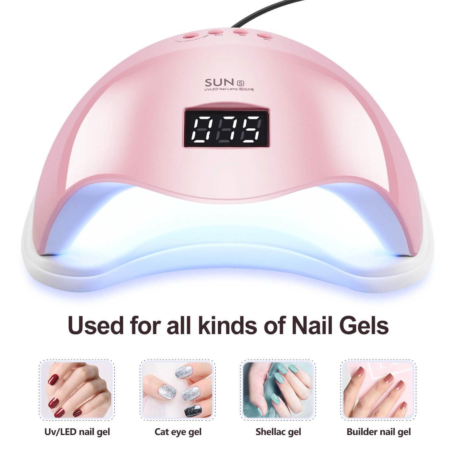 48W UV LED Gel Nail Lamp with 4 Timer DailySale