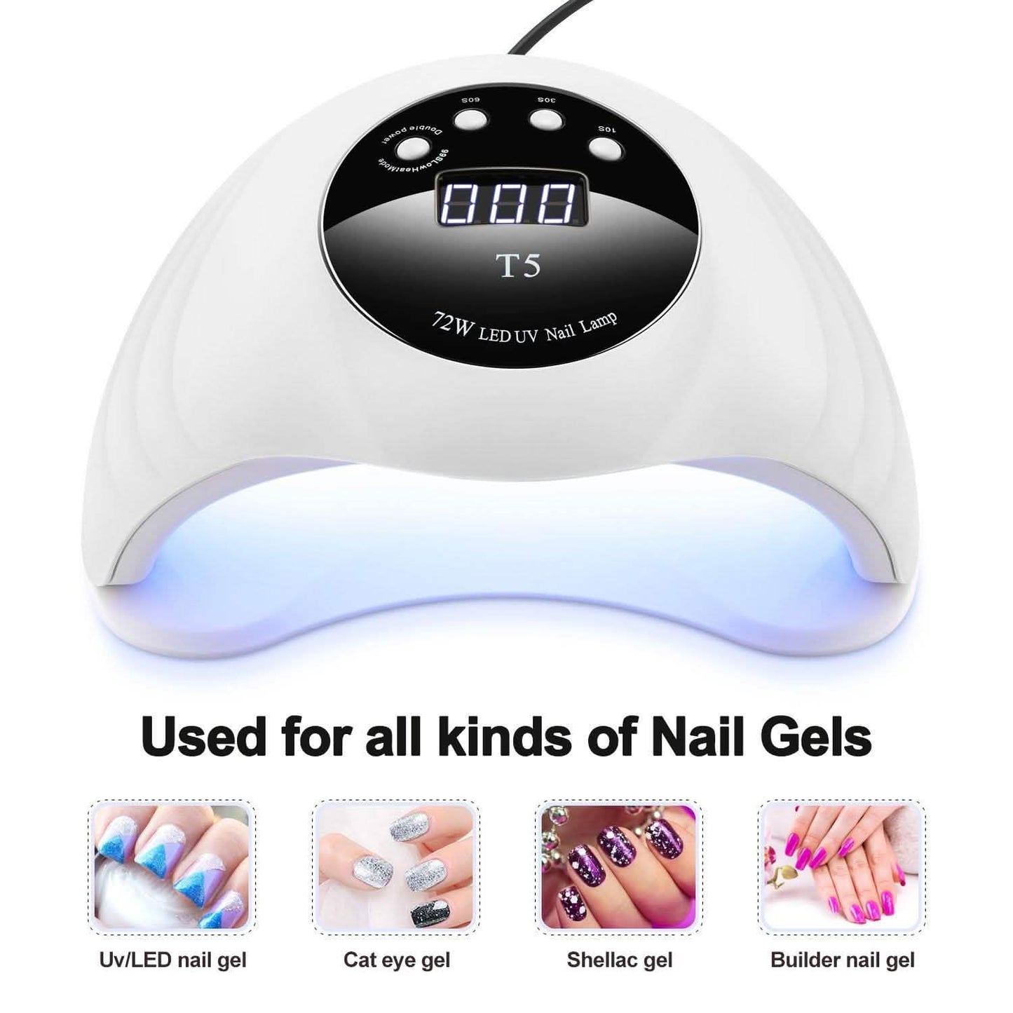48W UV LED Gel Nail Lamp with 4 Timer DailySale