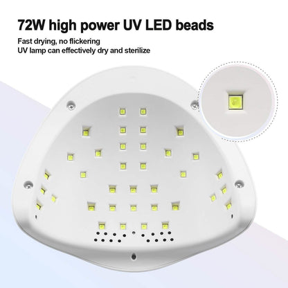 48W UV LED Gel Nail Lamp with 4 Timer DailySale