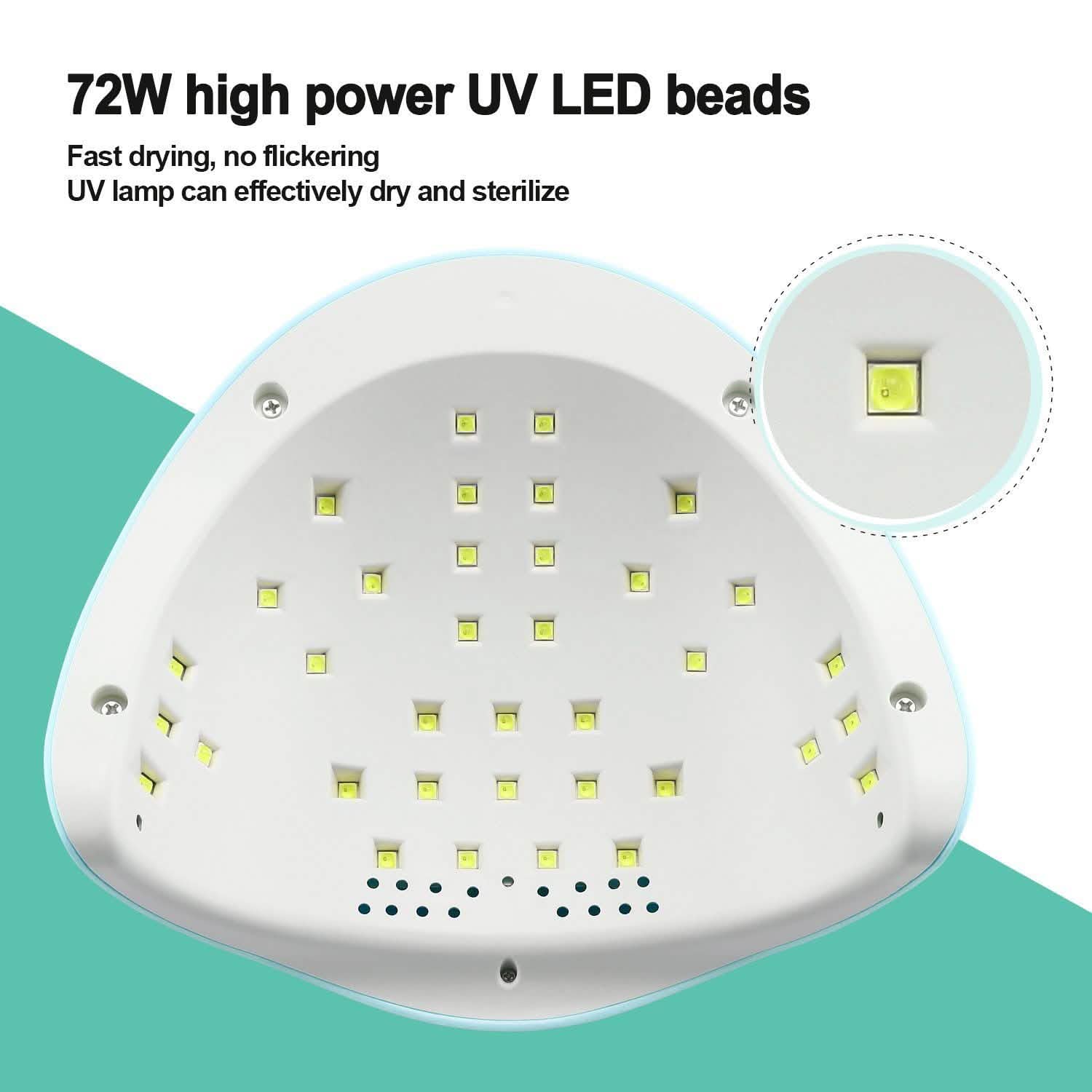 48W UV LED Gel Nail Lamp with 4 Timer DailySale