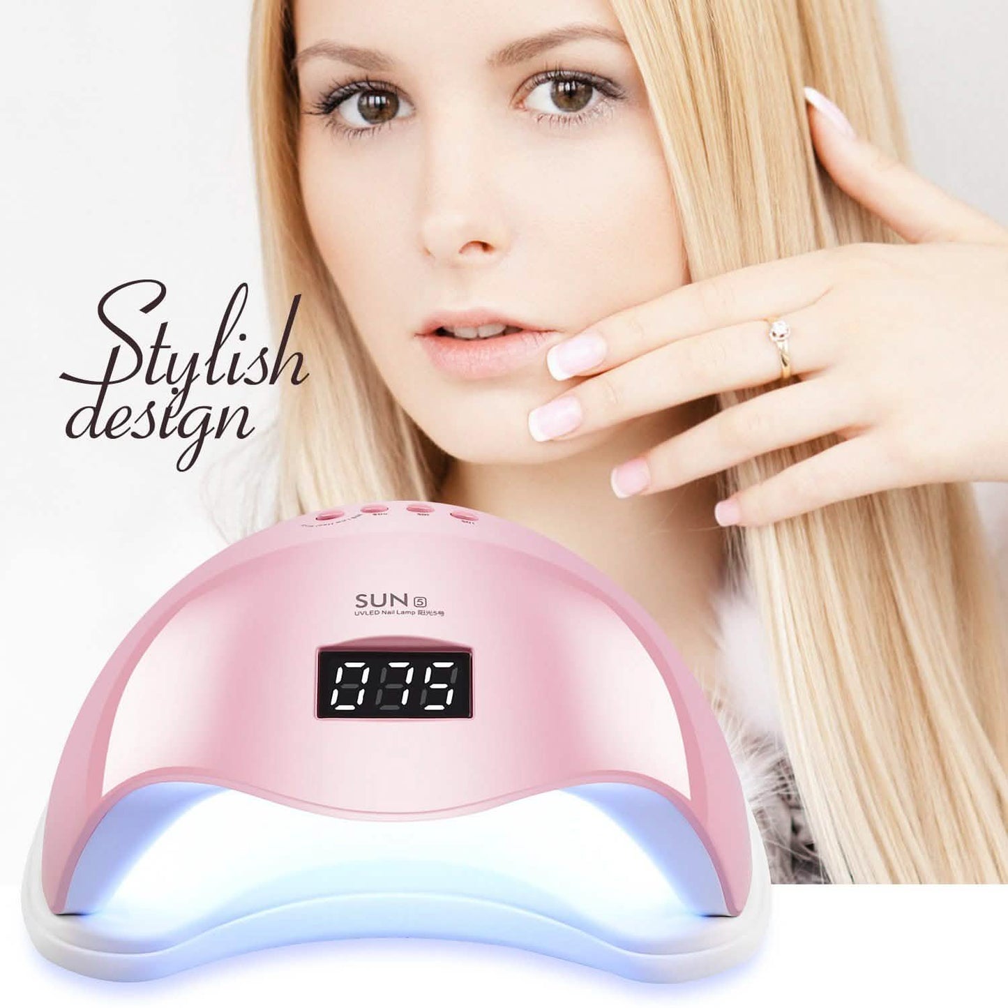 48W UV LED Gel Nail Lamp with 4 Timer DailySale