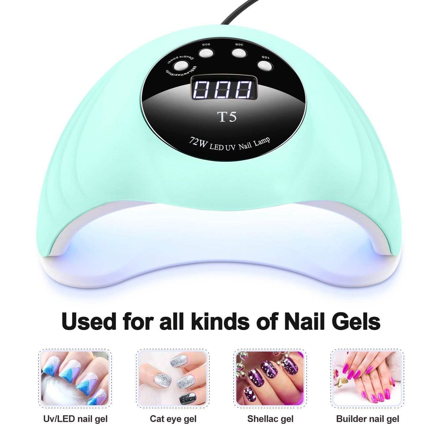 48W UV LED Gel Nail Lamp with 4 Timer DailySale
