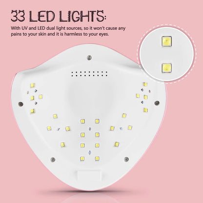 48W UV LED Gel Nail Lamp with 4 Timer DailySale