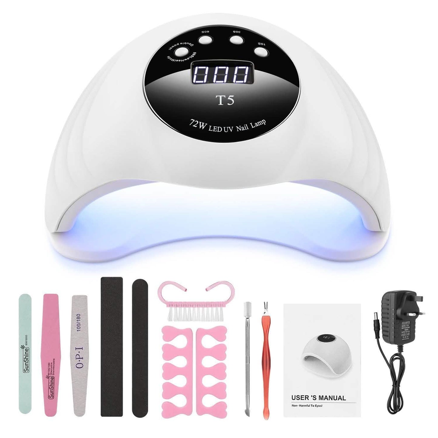 48W UV LED Gel Nail Lamp with 4 Timer DailySale