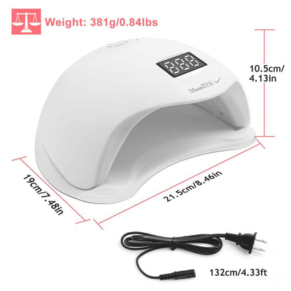 48W UV LED Nail Lamp Gel Polish Nail Dryer DailySale