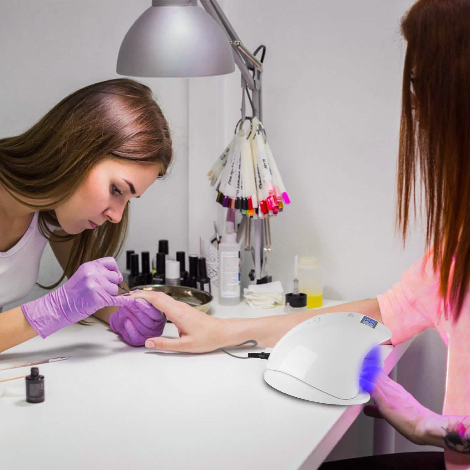 48W UV LED Nail Lamp Gel Polish Nail Dryer DailySale