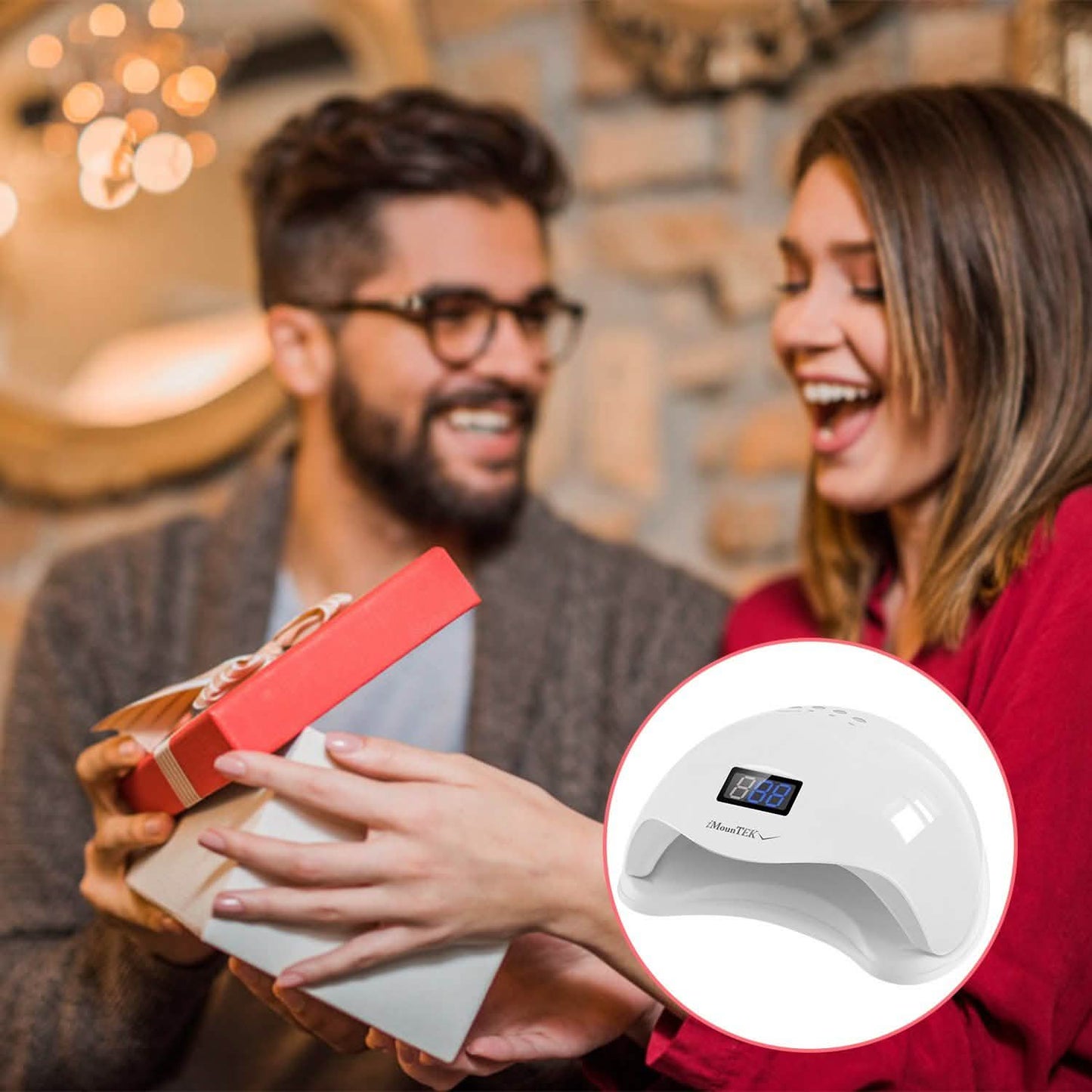 48W UV LED Nail Lamp Gel Polish Nail Dryer DailySale