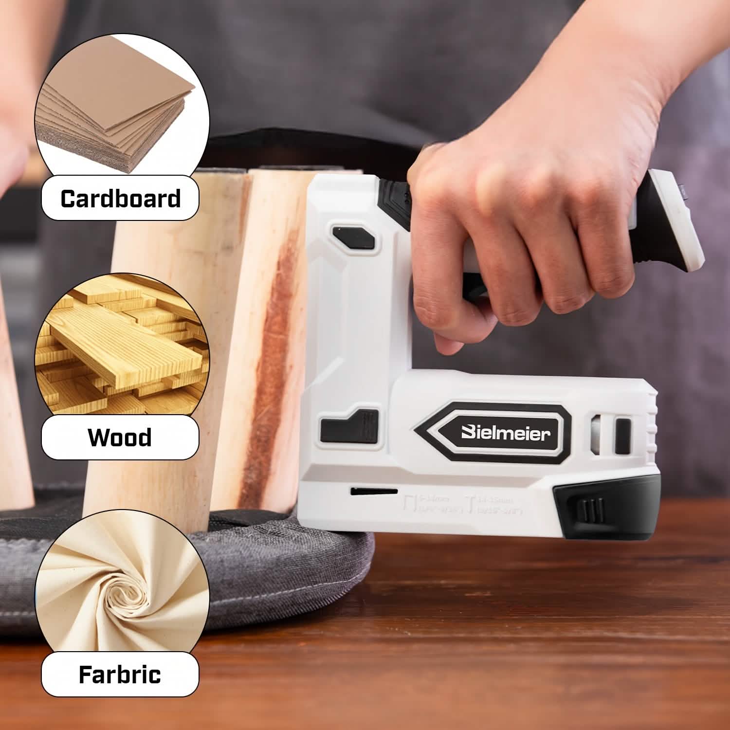Bielmeier 20V Cordless 2-in-1 Stapler & Brad Nailer DailySale