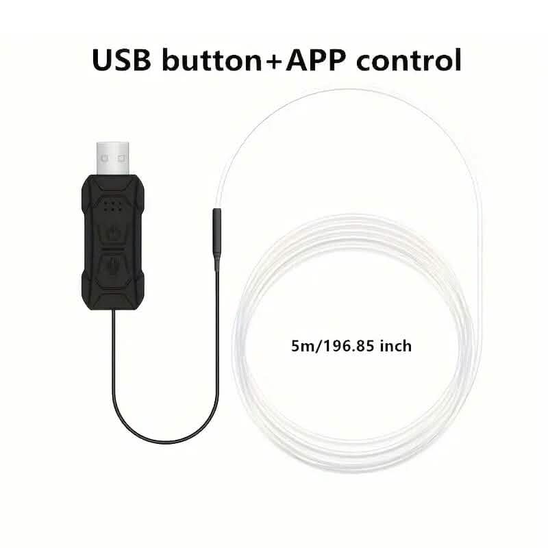4.98 Meter Car Interior RGB LED Strip Lights DailySale