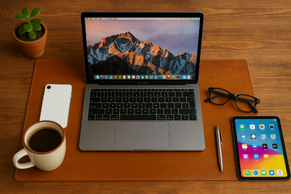 Leather Desk Mat (37 cm X 80 cm) Mizuri Leather