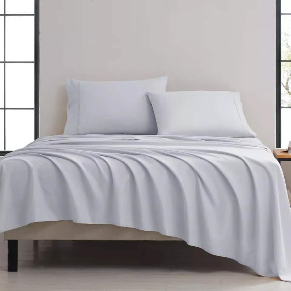 4-Piece: Kathy Ireland Twill Weave Luxury Sheet Set DailySale