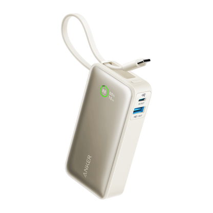 Anker Nano Power Bank (30W, Built-In USB-C Cable) Anker