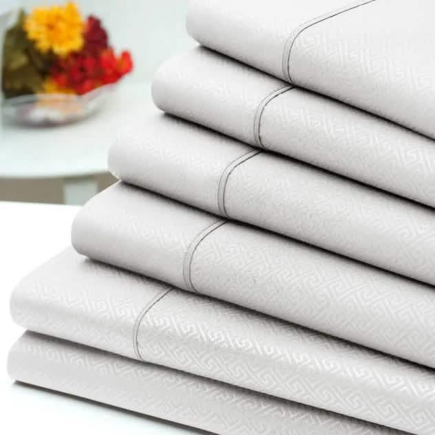 6-Piece: US Army Embossed Greek Key Sheet Set DailySale