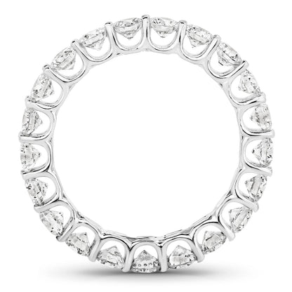 2.52 Carat Genuine Lab Grown Diamond 14K White Gold Ring Bids.com