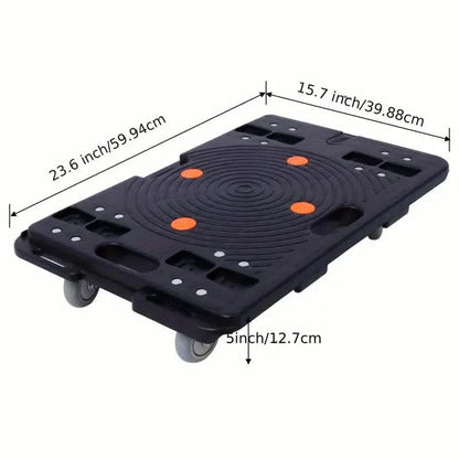2-Pieces: Moving Dolly, Heavy Duty Furniture Rolling Mover DailySale