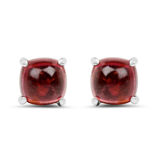 2.60 Carat Genuine Pink Topaz .925 Sterling Silver Earrings Bids.com