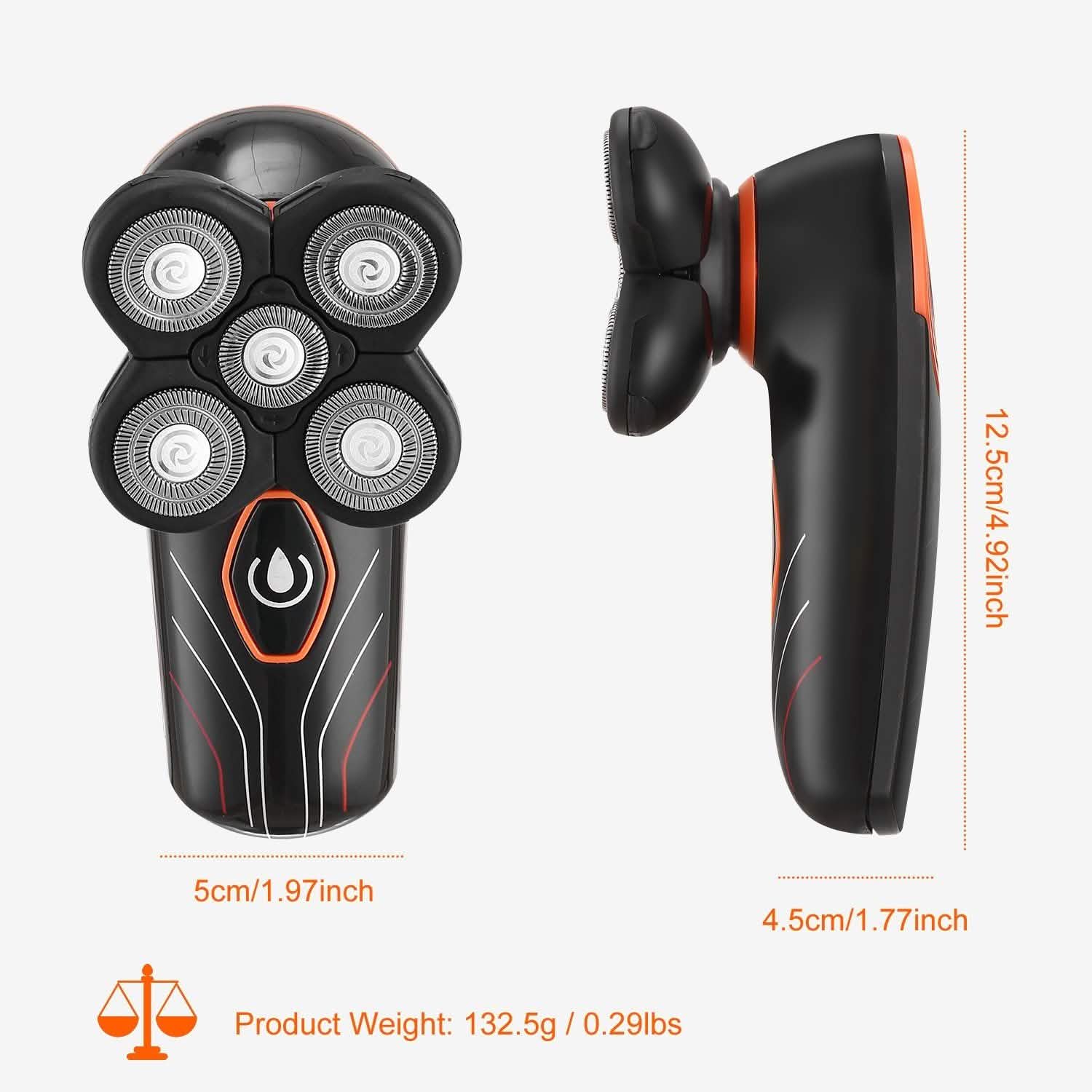 4D Electric Shavers Razor IPX7 Rechargeable Beard Trimmer DailySale