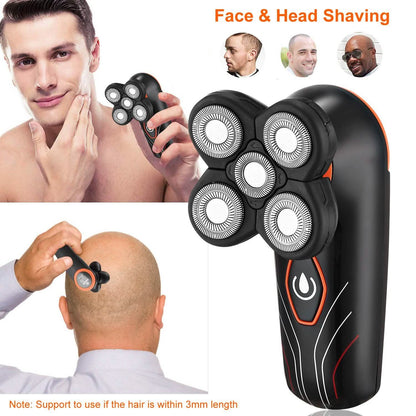 4D Electric Shavers Razor IPX7 Rechargeable Beard Trimmer DailySale