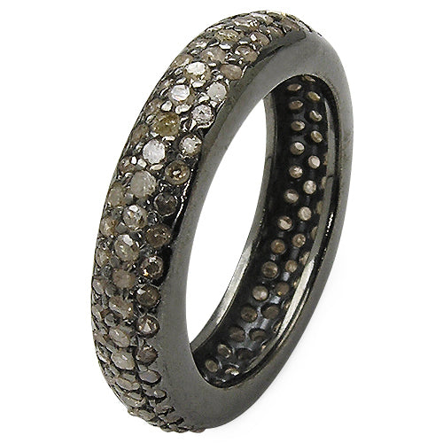 1.13 Carat Genuine TLB Diamond .925 Sterling Silver Ring Bids.com