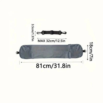 Travel Pillow & Organizer – Large, Polyester, Zipper, Machine Washable DailySale