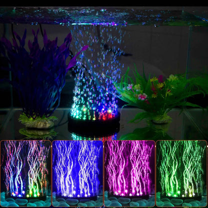 4in Multi-Colored LED Aquarium Air Bubble Lamp DailySale