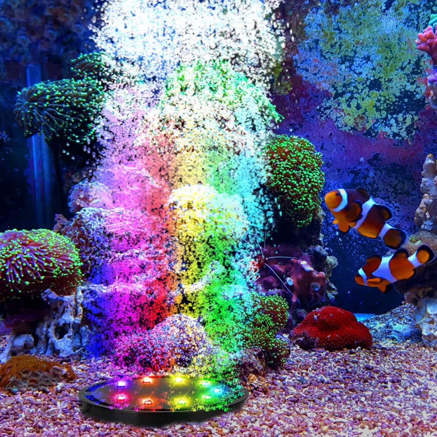 4in Multi-Colored LED Aquarium Air Bubble Lamp DailySale