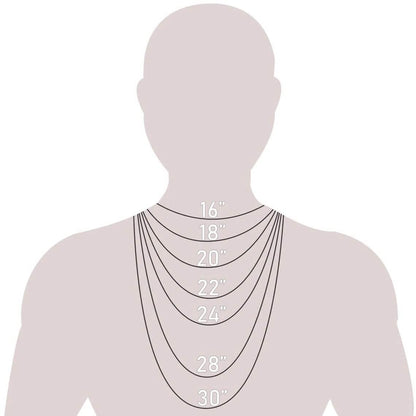 14K Yellow Gold Rope Diamond Cut Chain Necklace DailySale