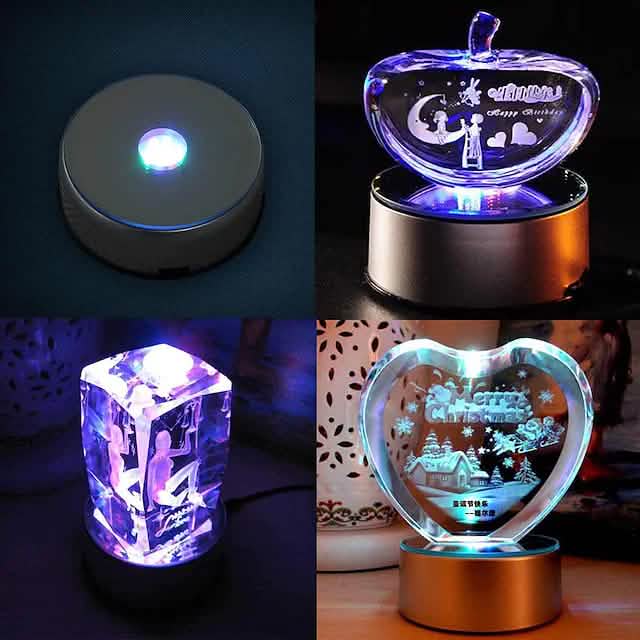 4 LEDs Illuminated Base Lamp DailySale