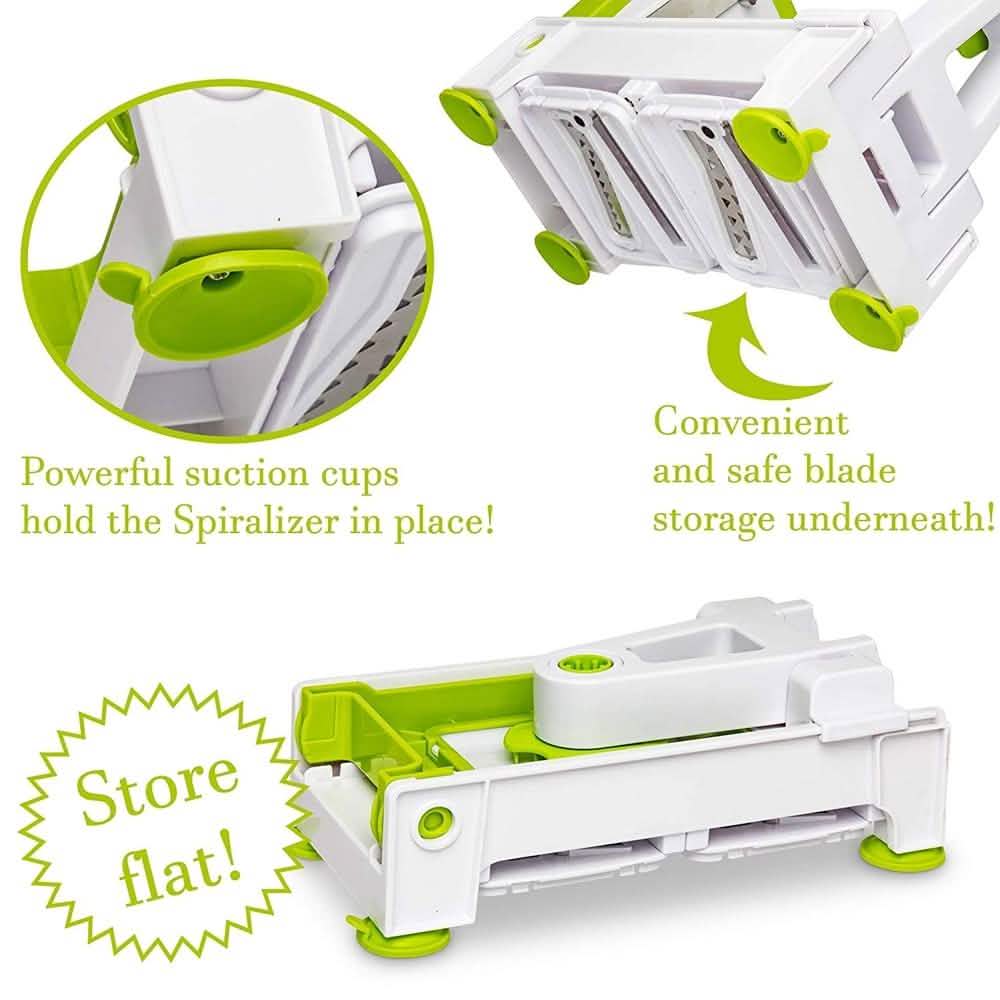 5-Blade Vegetable White Spiralizer and Slicer DailySale