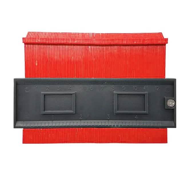 5" Contour Profile Gauge Tiling Laminate Tiles Edge Shaping Wood Measure Ruler DailySale