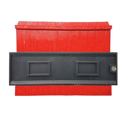5" Contour Profile Gauge Tiling Laminate Tiles Edge Shaping Wood Measure Ruler DailySale