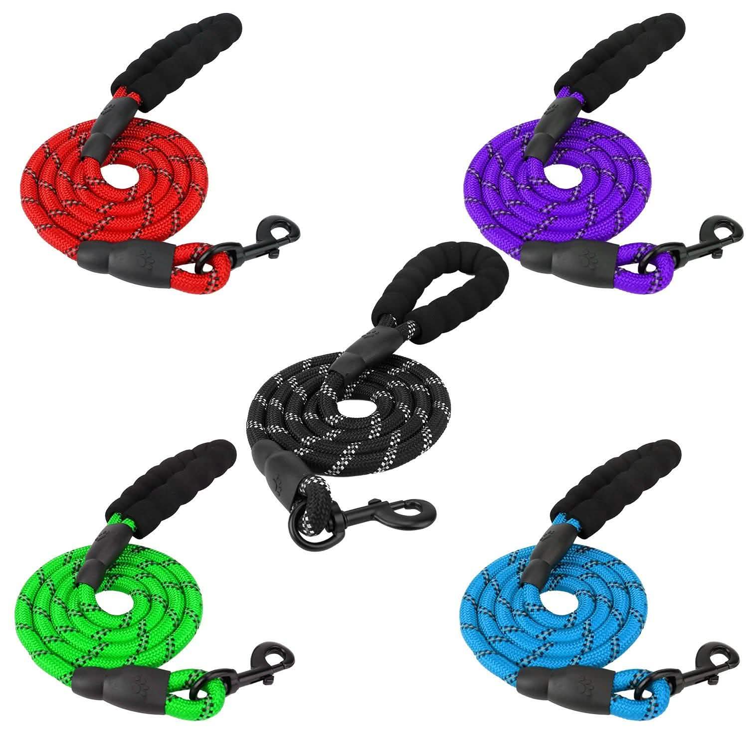5 Ft. Dog Leash with Foam Handle DailySale