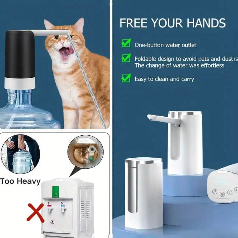 5 Gallon Portable Electric Water Dispenser Pump DailySale