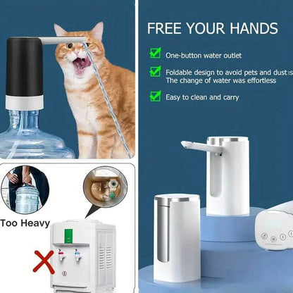 5 Gallon Portable Electric Water Dispenser Pump DailySale