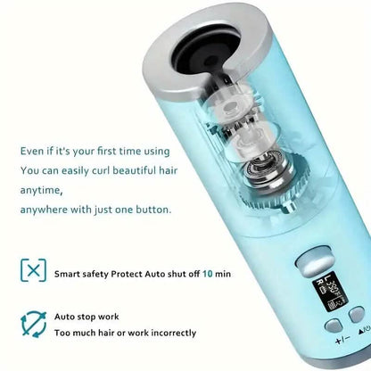 5 Heat Settings Auto-Curler for Luscious Locks DailySale