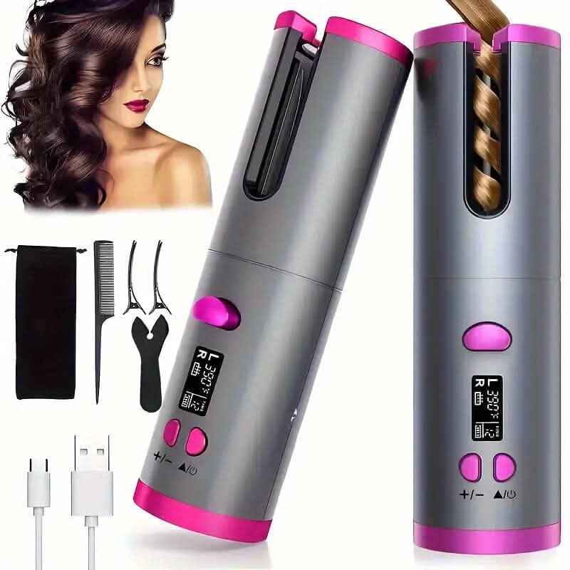 5 Heat Settings Auto-Curler for Luscious Locks DailySale