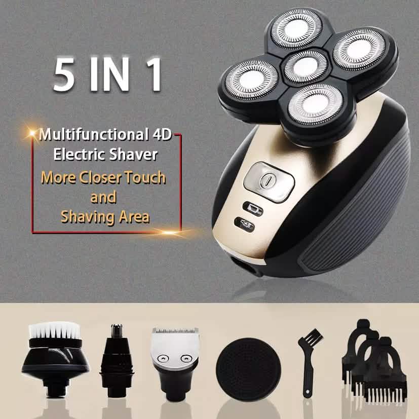 5-in-1 4D Rotary Electric Shaver Beard Trimmer DailySale