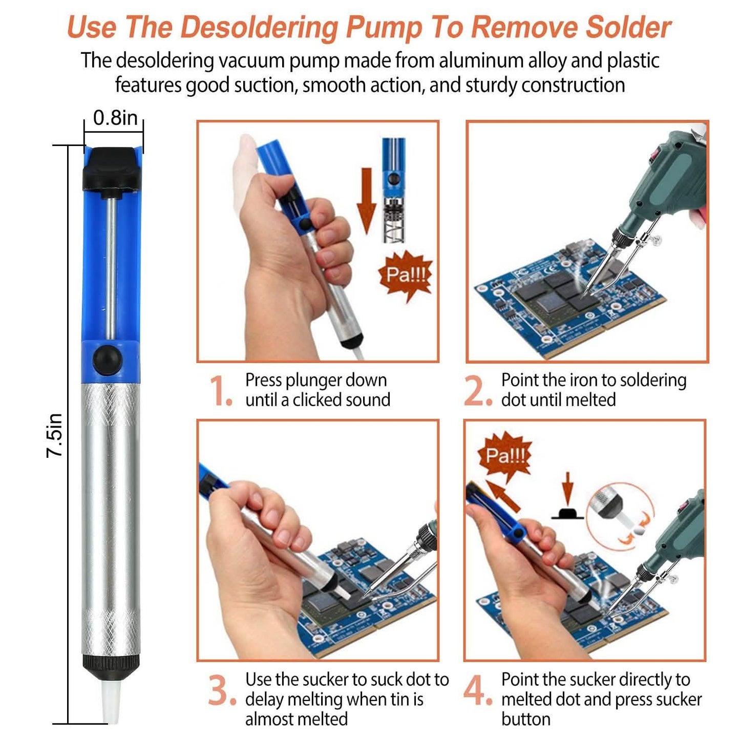 5-in-1 Automatic Hand-Held Soldering Iron Gun Kit DailySale