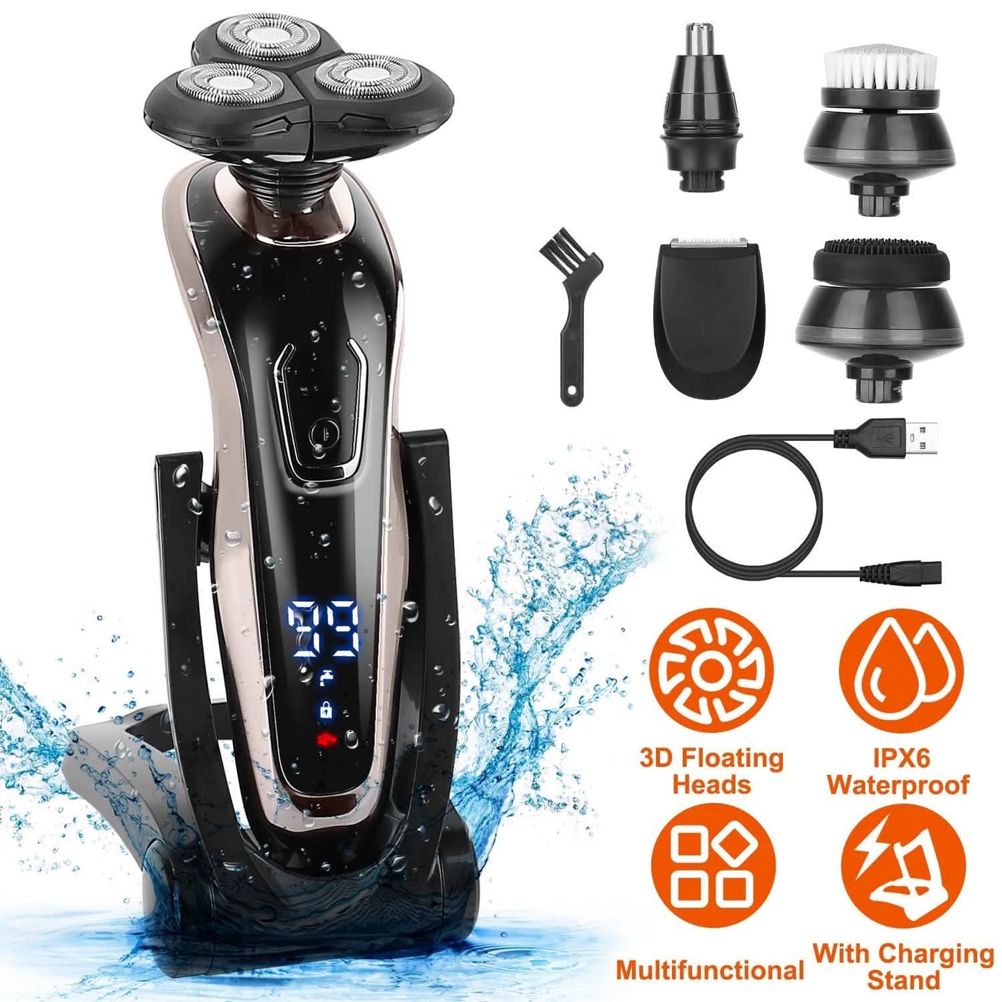 5-in-1 Electric Razor Shaver DailySale