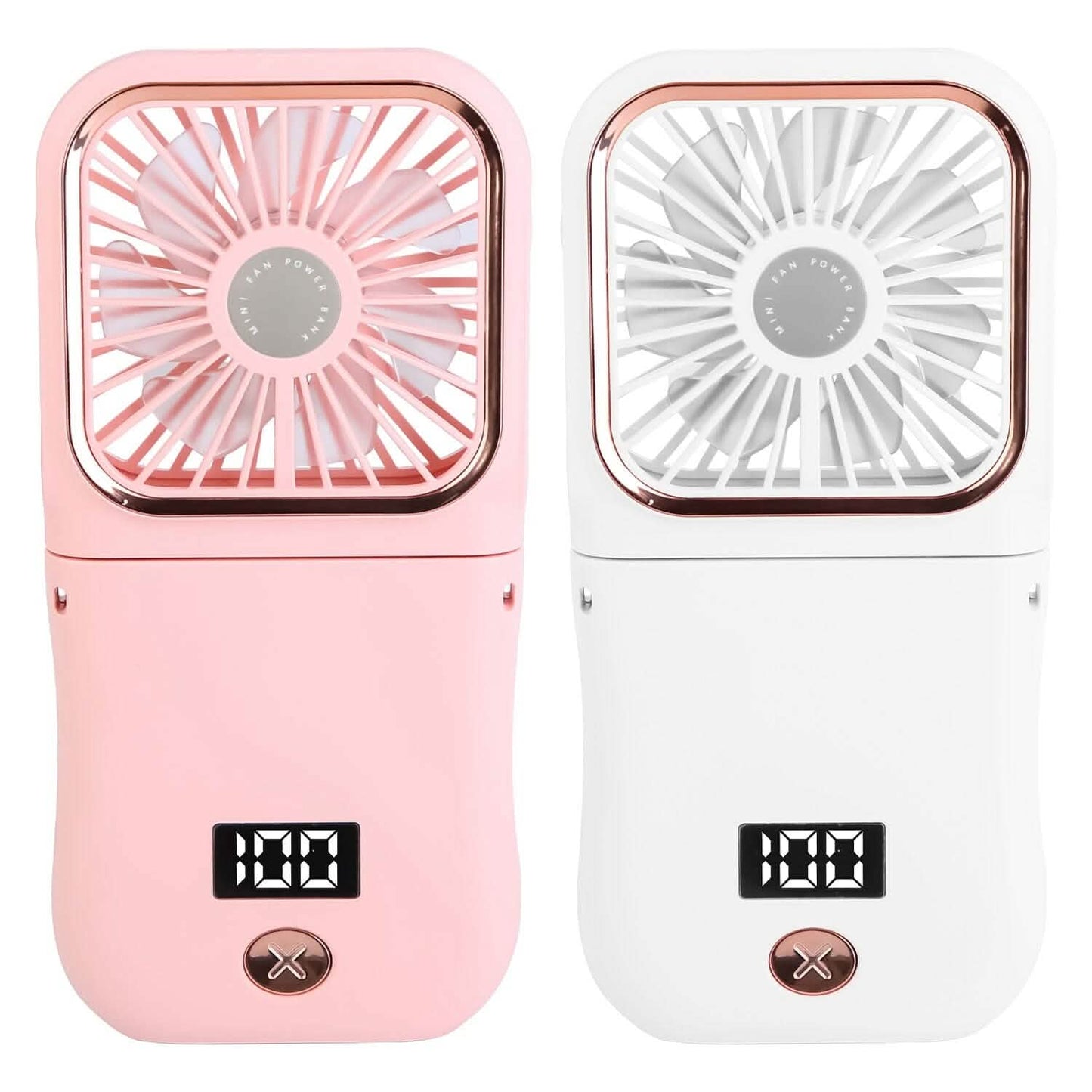 5-in-1 Folding Rechargeable Hands Free Mini Fan DailySale